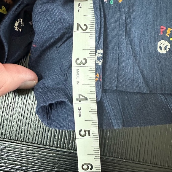 Style & Co Peace-Print Shorts - Picture 9 of 11